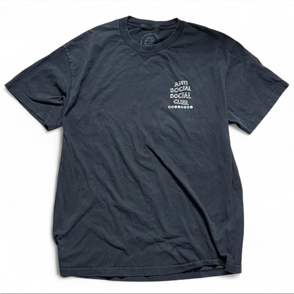 Anti Social Social Club Black Short Sleeve Short - Dragon Logo